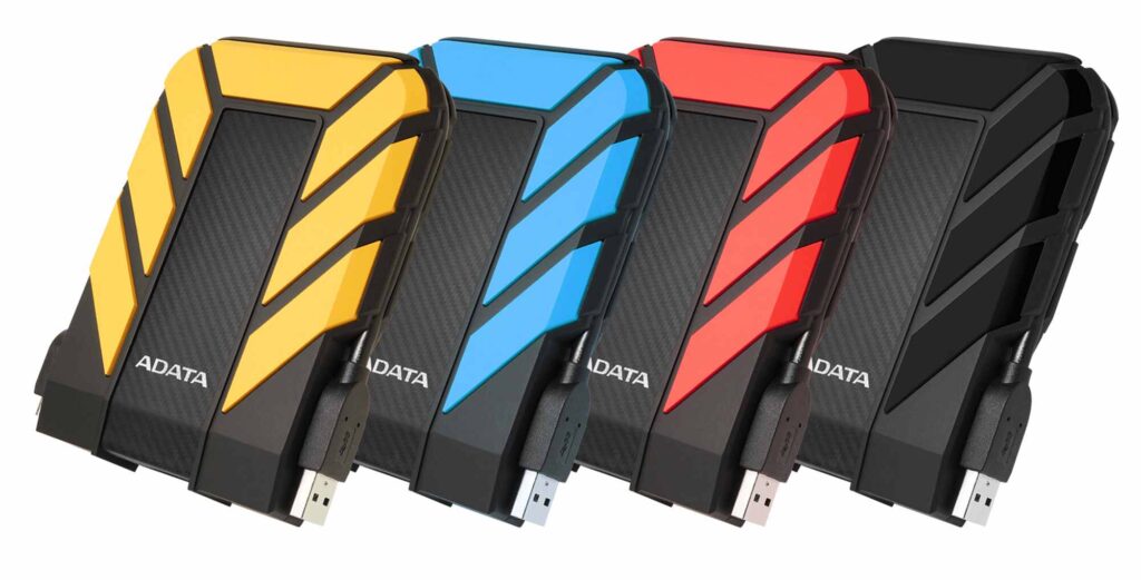 رنگ های مختلف هارد اکسترنال ADATA مدل HD710 Pro