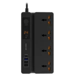 شارژر USB و چهار راهی برق Porodo Multi-Function Socket