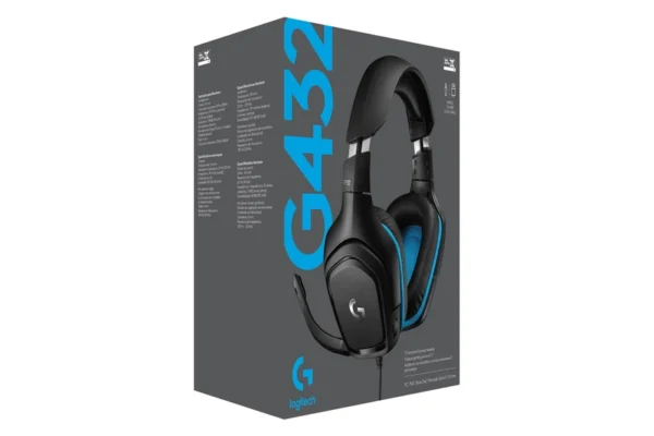 هدست گیمینگ مدل Logitech G432