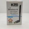 کارت شبکه بی سیم knet مدل USB Adapter 3DBi Antenna - Image 2