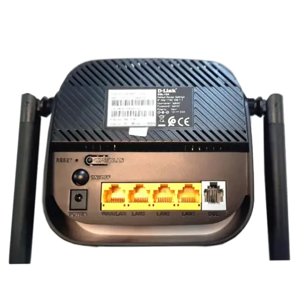 مودم روتر ADSL2 Plus بی سیم N300 دی-لینک مدل DSL-124