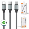 کابل تبدیل USB به لایتنینگ الدینیو (LDNIO) مدل LS441 - Image 2