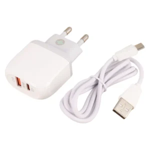 شارژر دیواری الدینیو (LDNIO) مدل A2316C به همراه کابل تبدیل USB-C