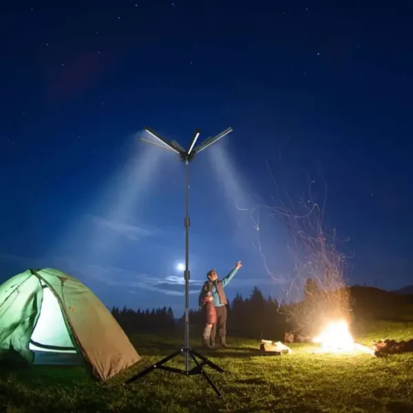 چراغ قوه کمپینگ پرودو (7800Lumens Camping Light) مدل PD-CLFS6LSR