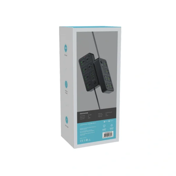 شارژر USB و چند راهی برق پرودو بلو مدل Universal Sockets 6