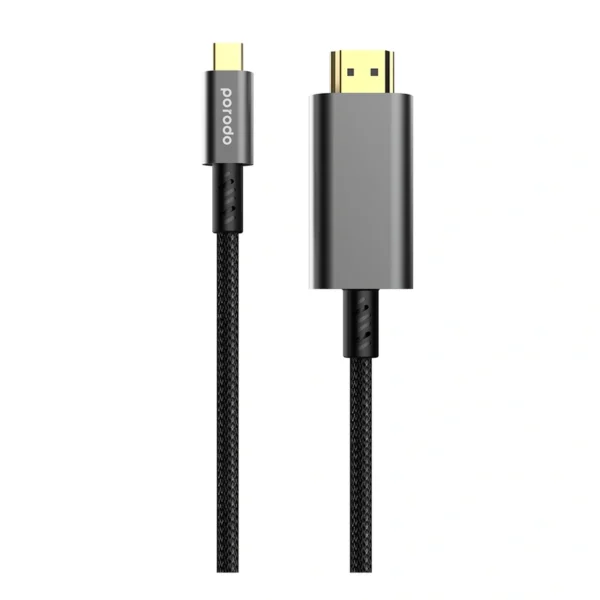 کابل تبدیل HDMI به USB-C پرودو 1.8 متری مدل PD-4KHDMC