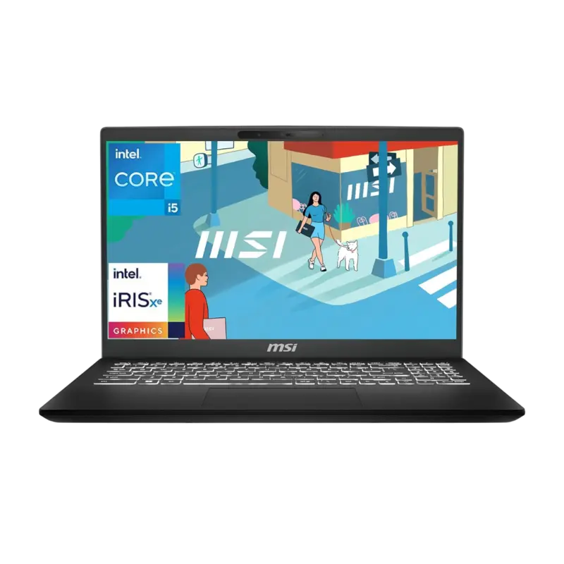 لپتاپ ام اس آی مدل Modern 15 H B13M پردازنده i5 رم 16GB حافظه 1TB SSD